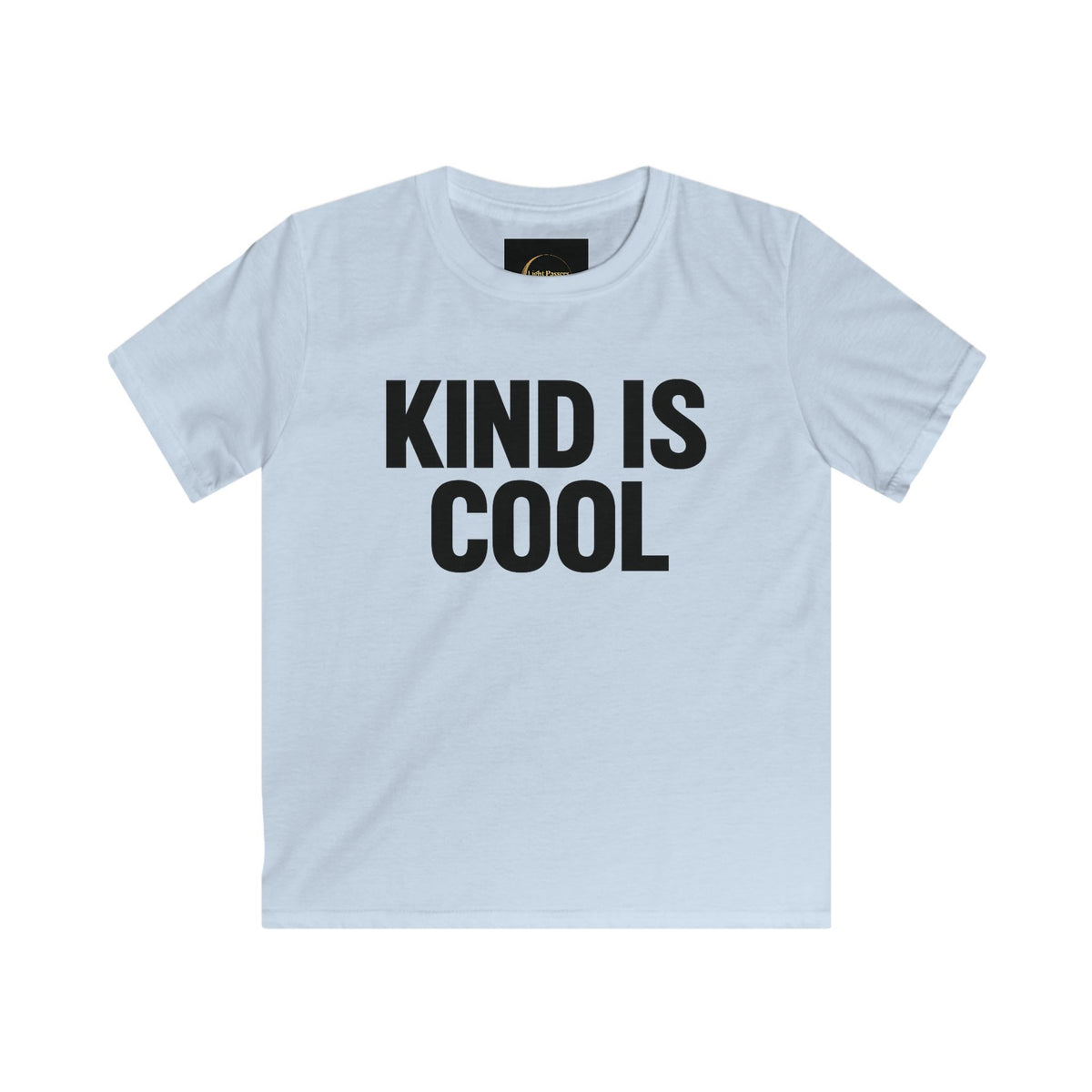 Youth Kids Tee — "Kind Is Cool" Positive Message T-Shirt