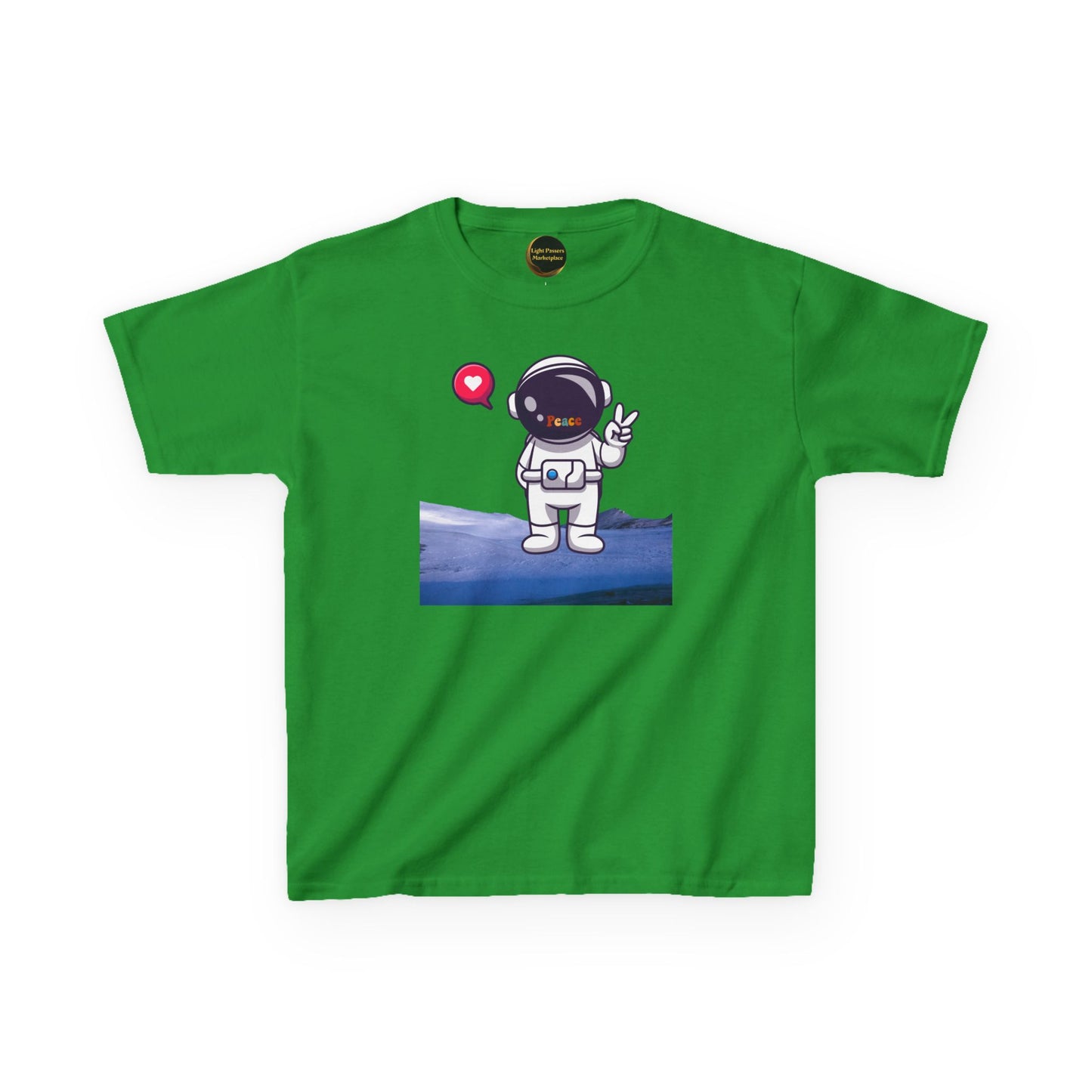 Kids/ Youth Astronaut Tee – Cute Space Explorer Graphic Shirt