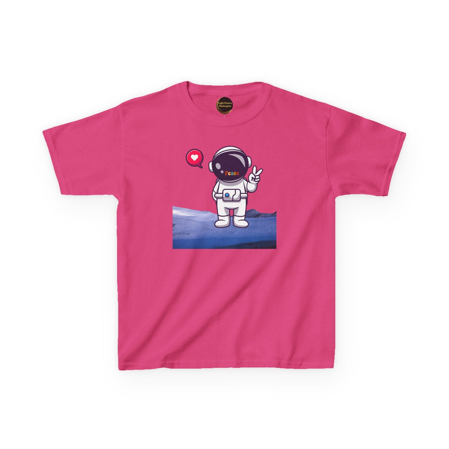 Kids/ Youth Astronaut Tee – Cute Space Explorer Graphic Shirt
