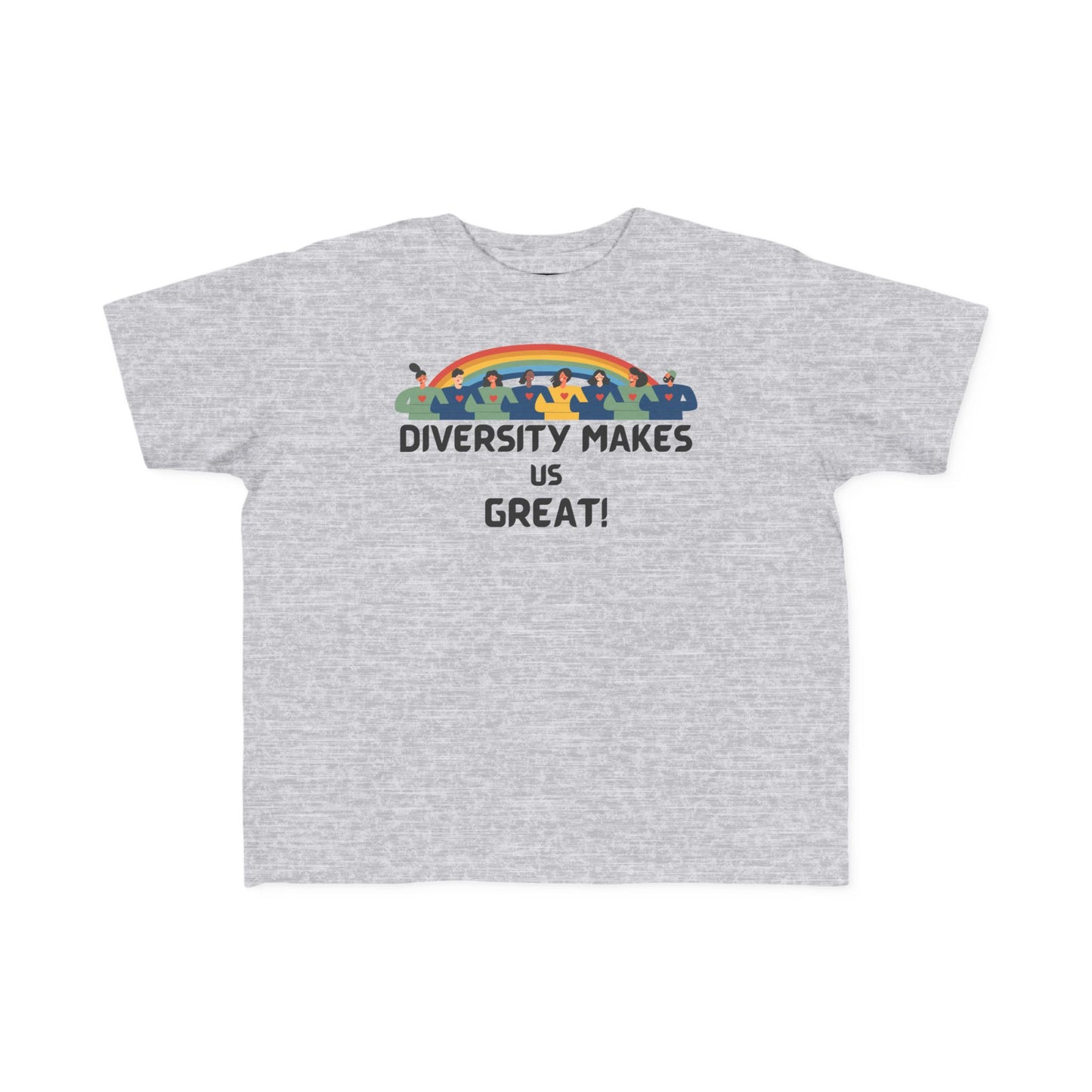 Toddler T-Shirt — “Diversity Makes Us Great” Kids Tee