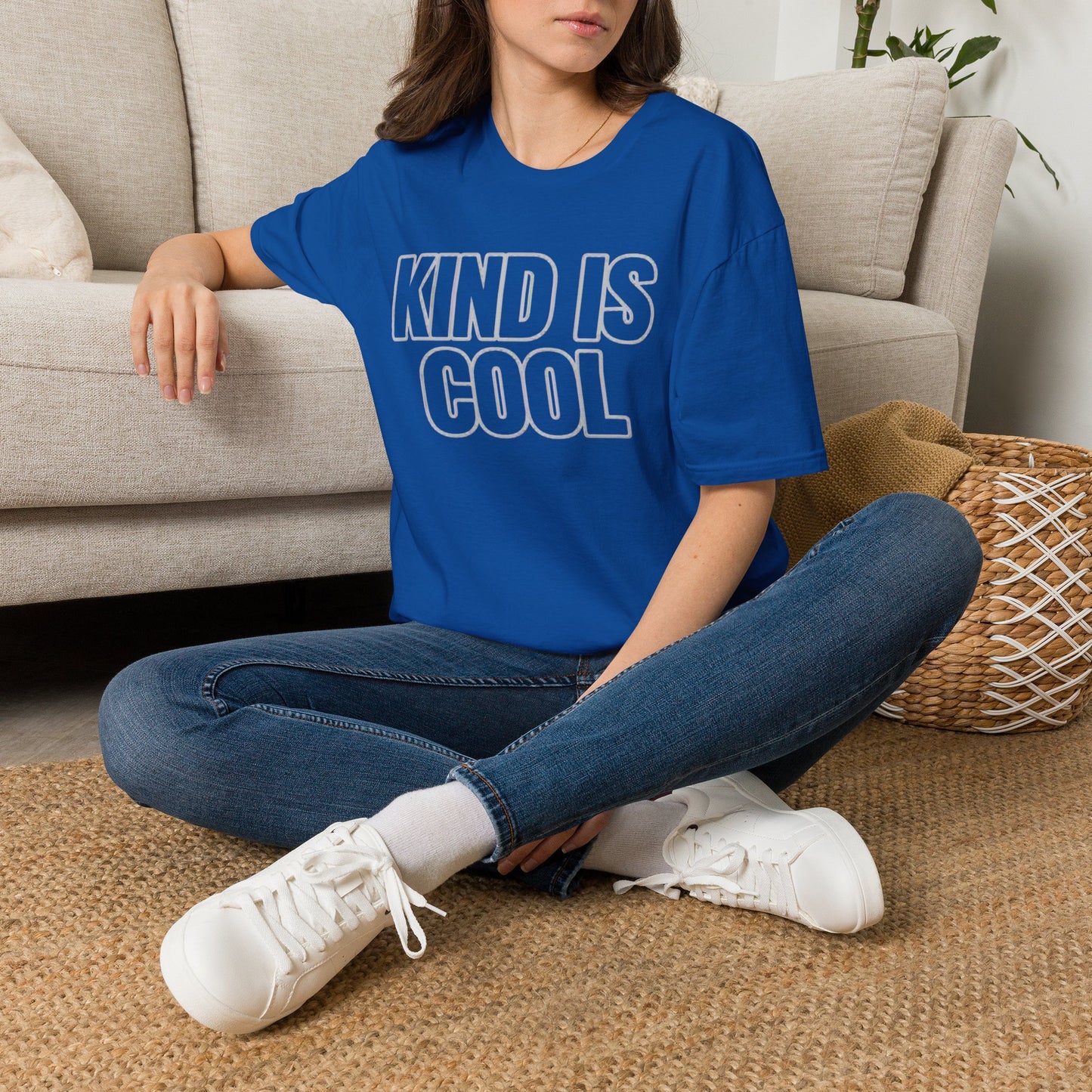 Kind Is Cool Adult Unisex T‑Shirt — Bold Positive Message