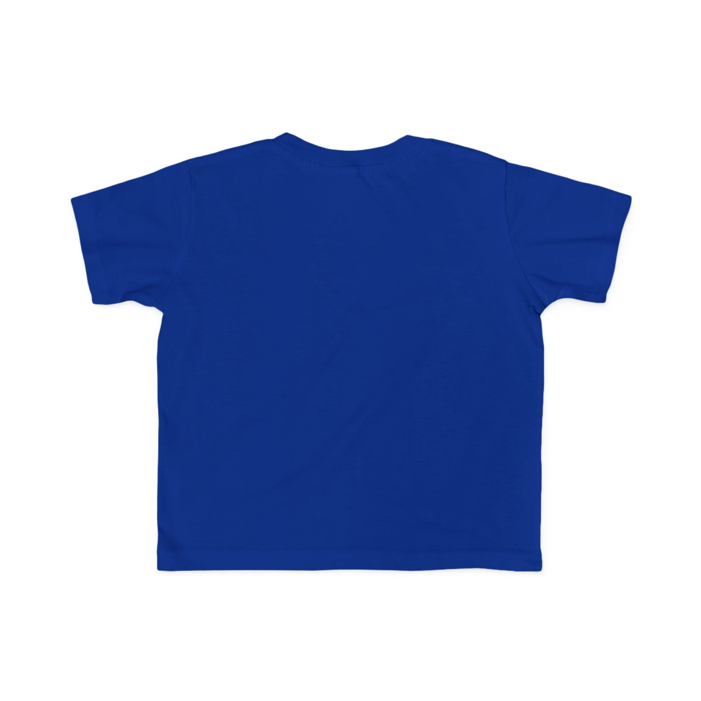 Back view of the Health Tomato Power Toddler T-shirt, showcasing its soft, durable fabric and classic fit, ideal for toddler comfort and early adventures.