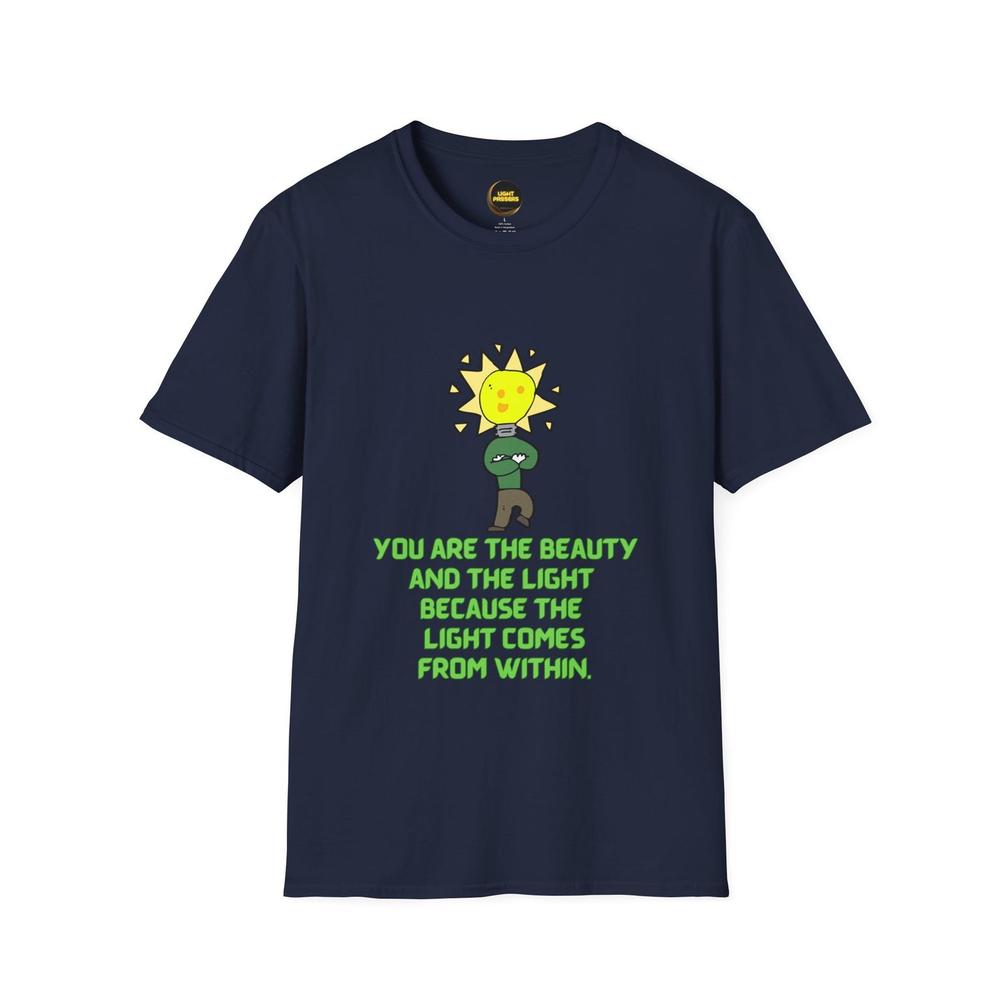 The Light Beauty and Light Adult Unisex T-Shirt