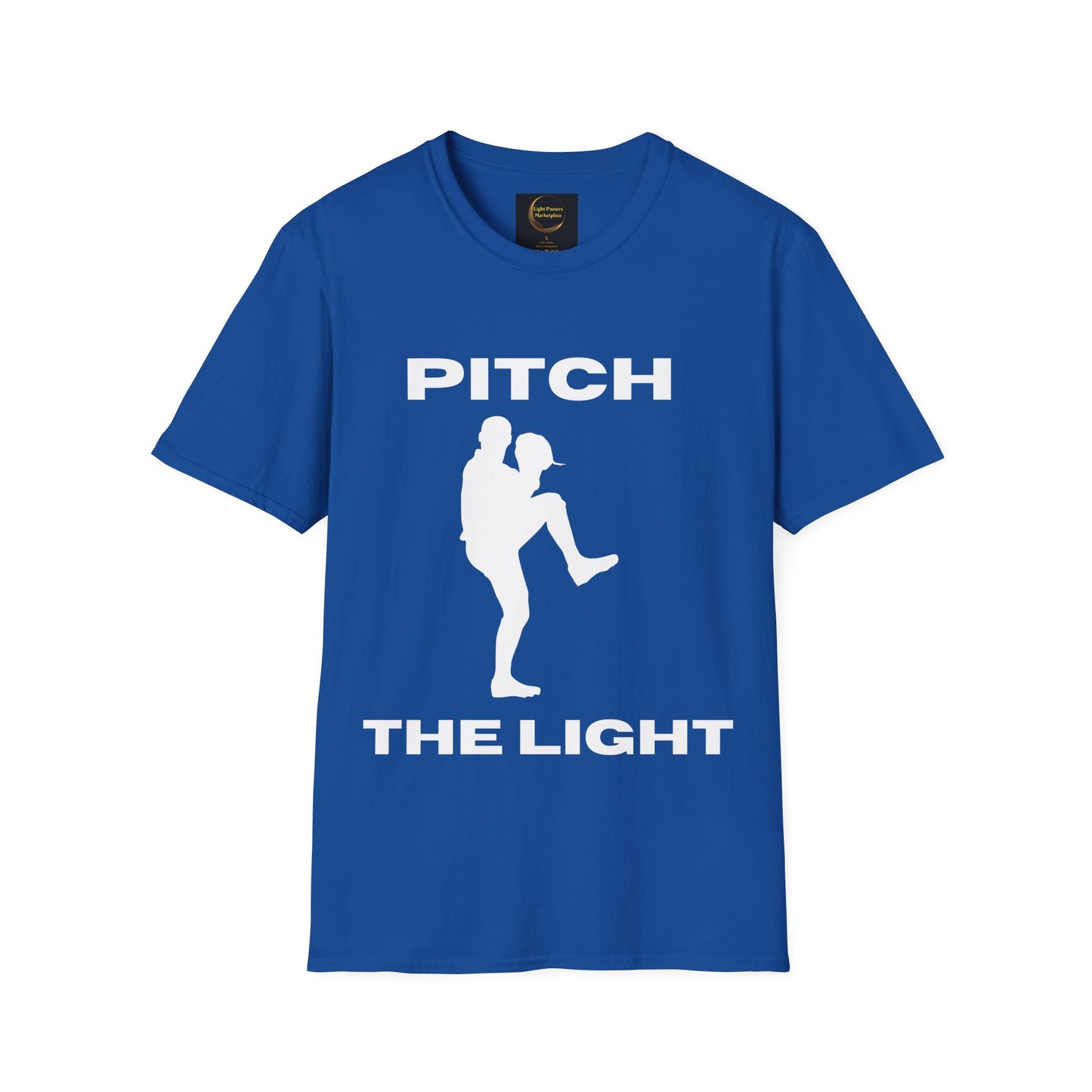 PITCH The LIGHT white lettering Adult Unisex T-Shirt