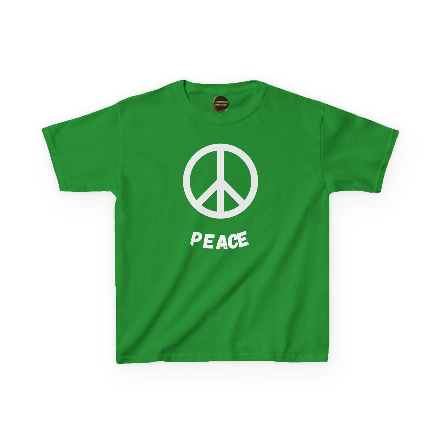 Youth/ Kids Black or white Peace Symbol T-Shirt