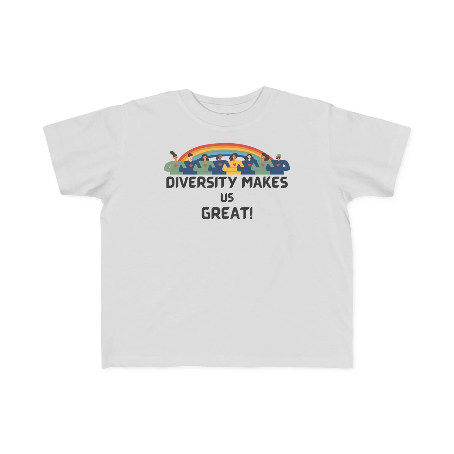 Toddler T-Shirt — “Diversity Makes Us Great” Kids Tee
