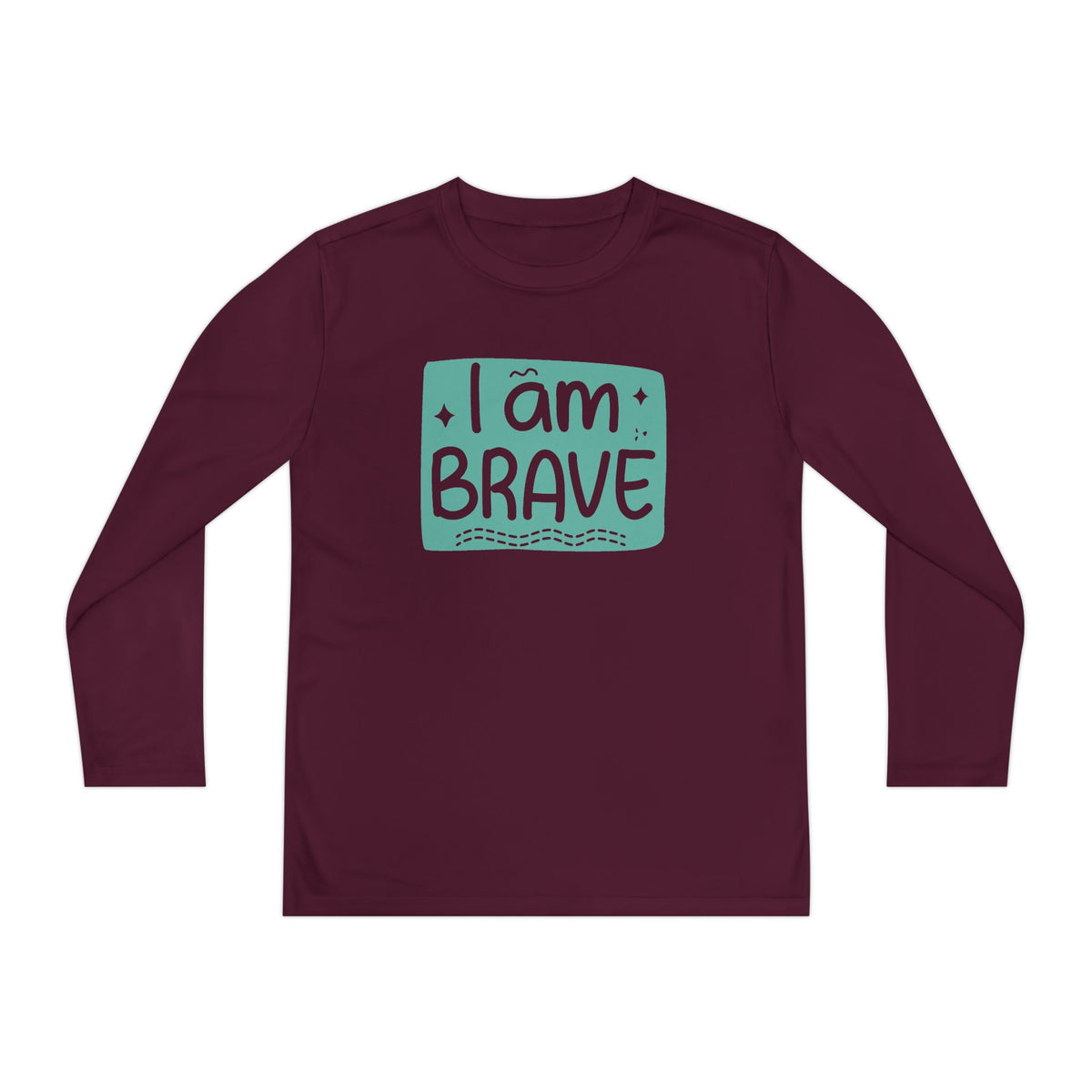 I Am Brave Youth Long Sleeve Tee