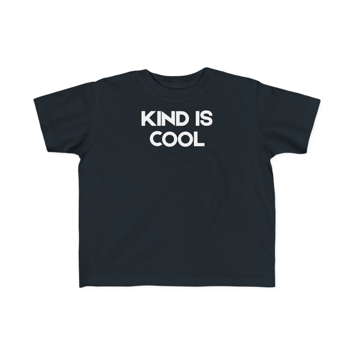 Kind Is Cool Toddler Tee — Playful Positive Message Kids Shirt