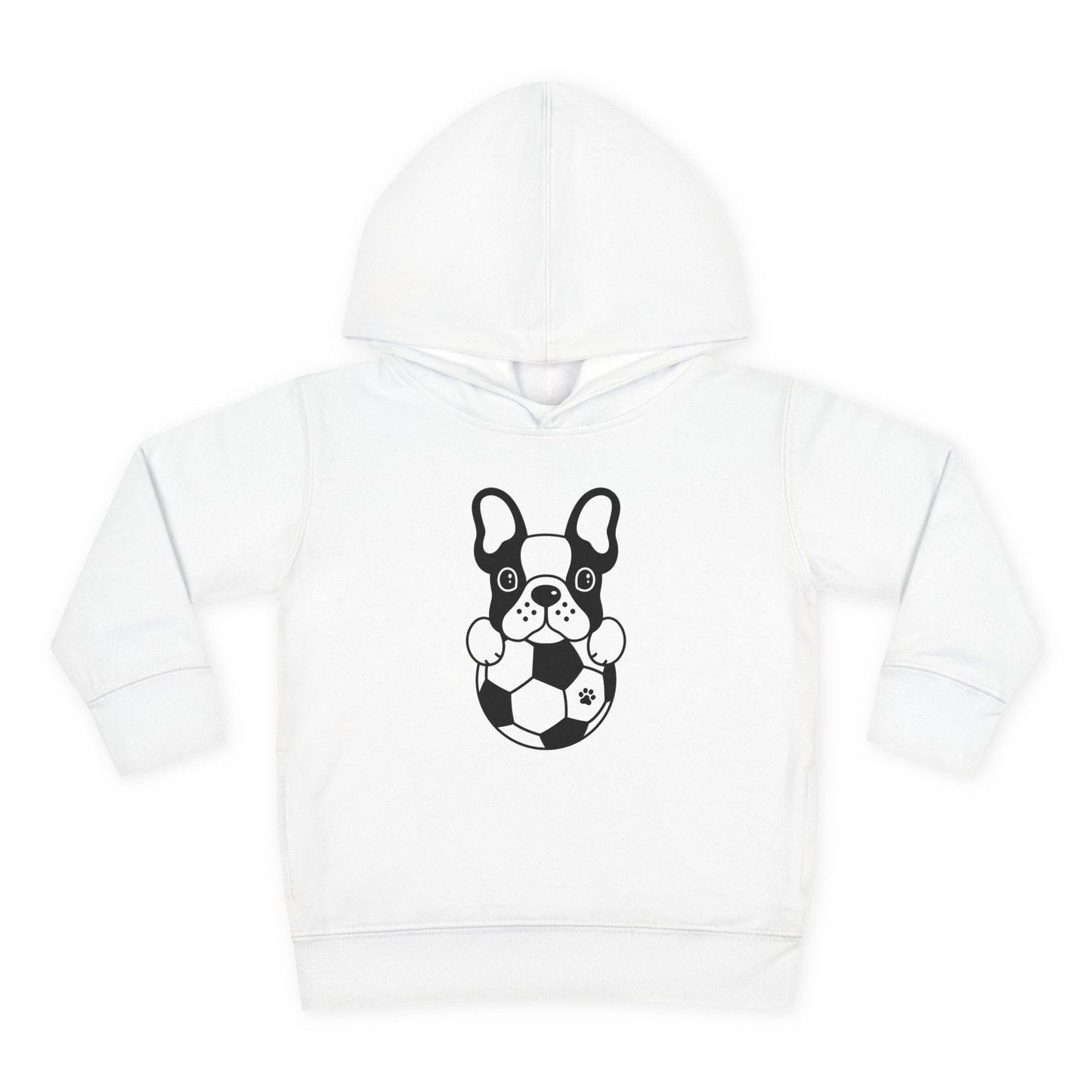 Teams Soccer Dog Go Team Go Toddler Hooded Sweatshirt