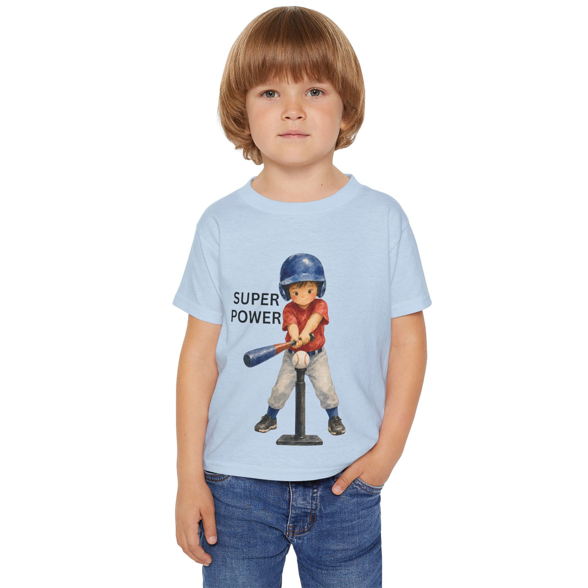 Super Power Baseball Unisex Toddler T-Shirt