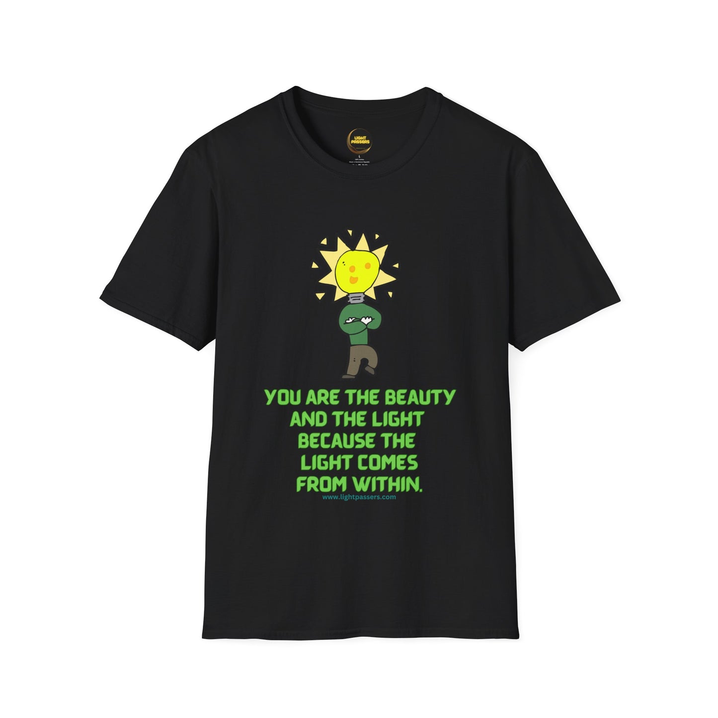 The Light Beauty and The Light Adult Unisex T-Shirt