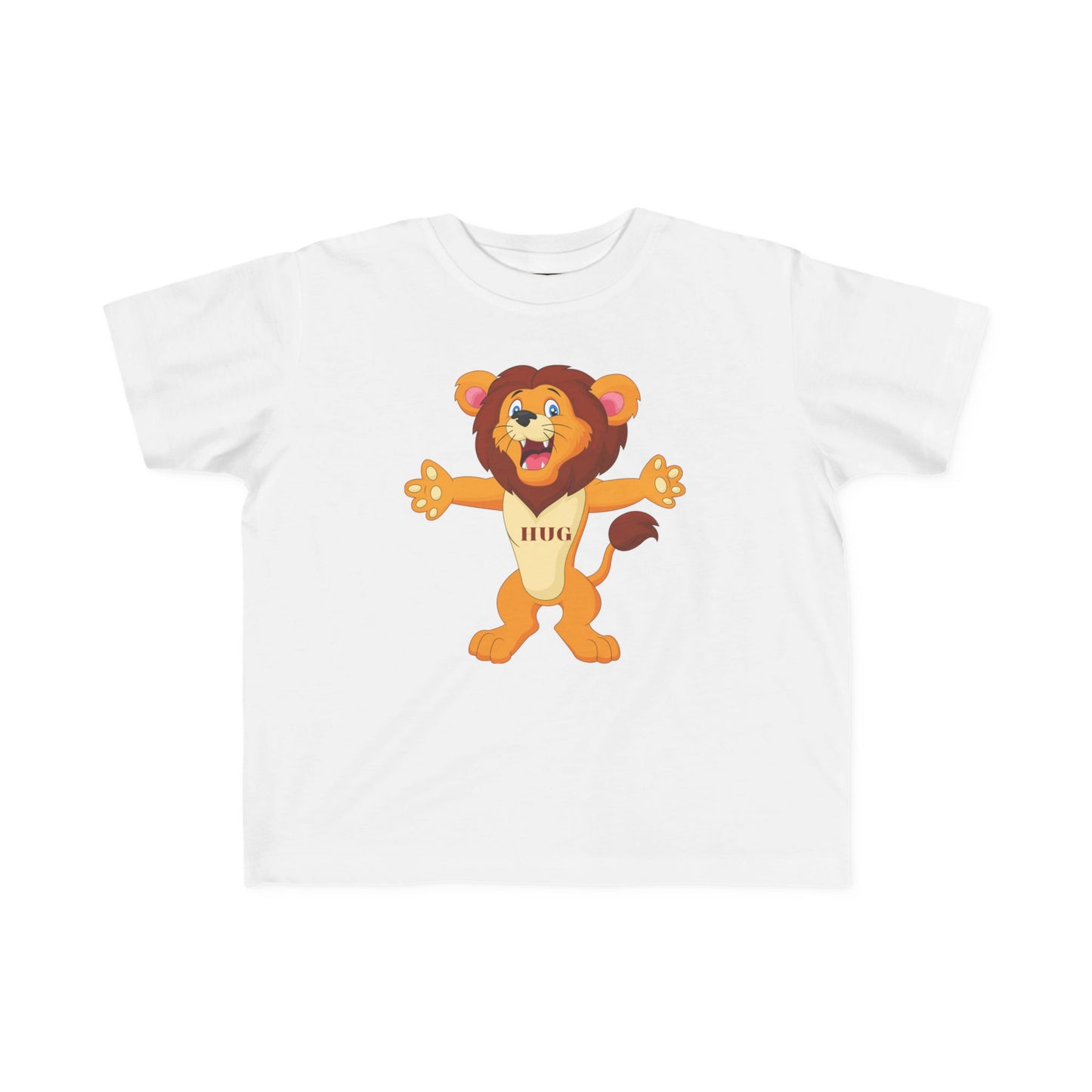 Toddler Hug Lion T-Shirt — Cute Roaring Cartoon Tee for Kids