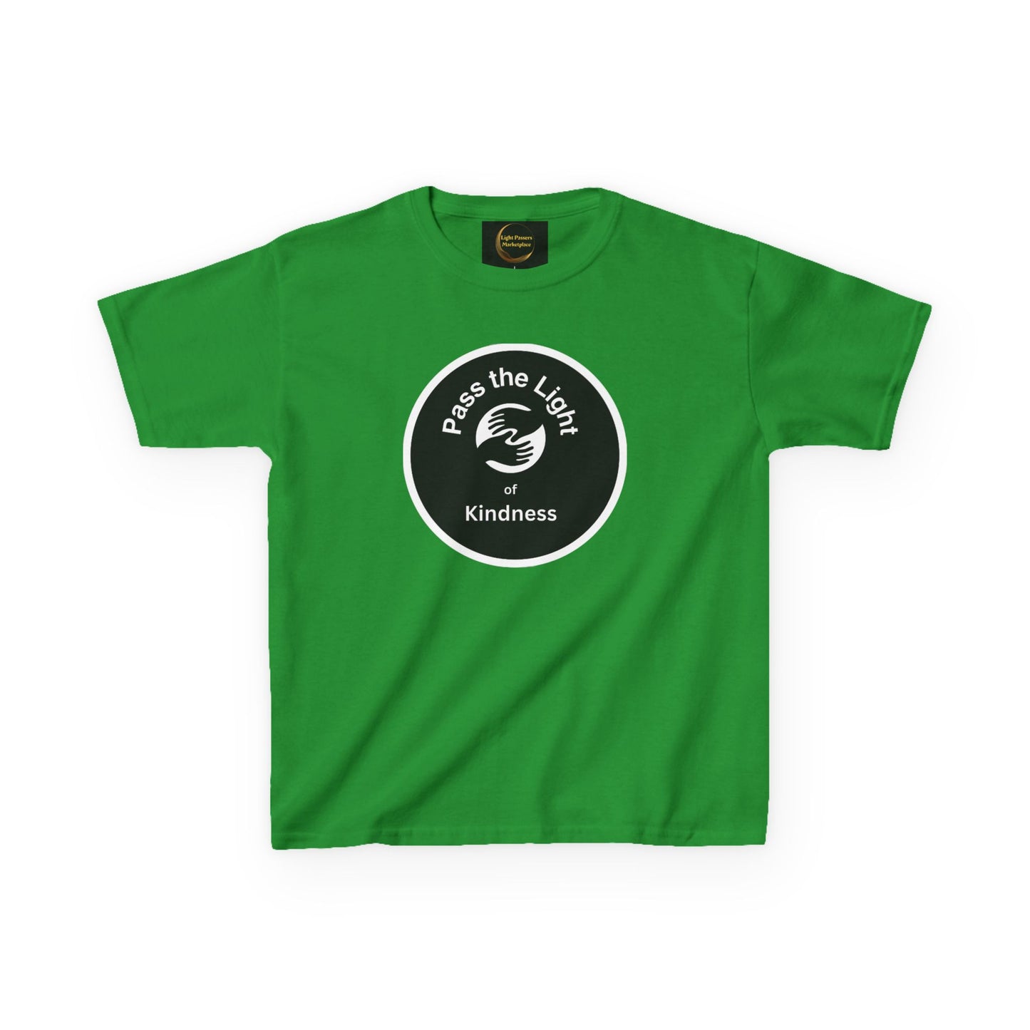 Youth T-shirt Pass the Light of Kindness 2 hands Graphic