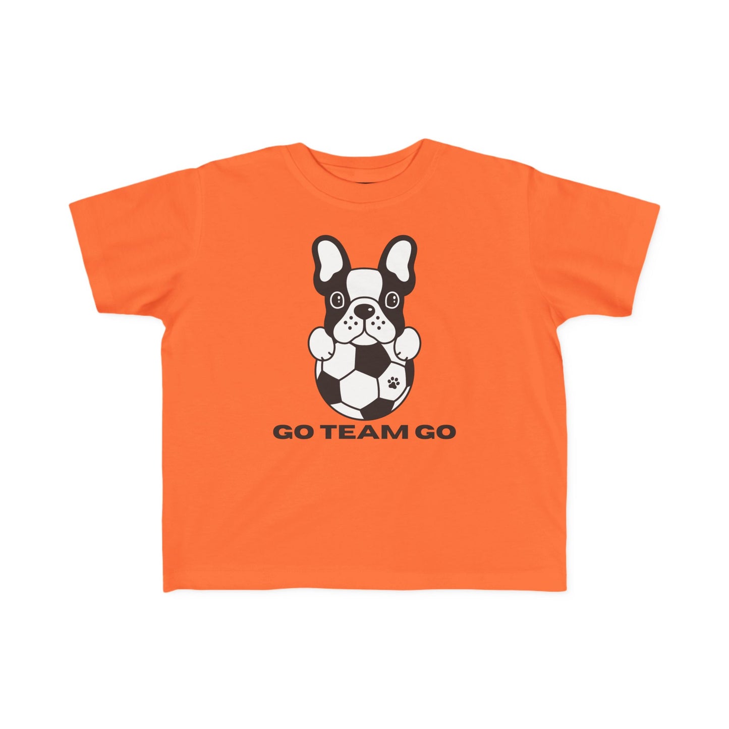 Soccer Dog Go Team Go Toddler T-shirt