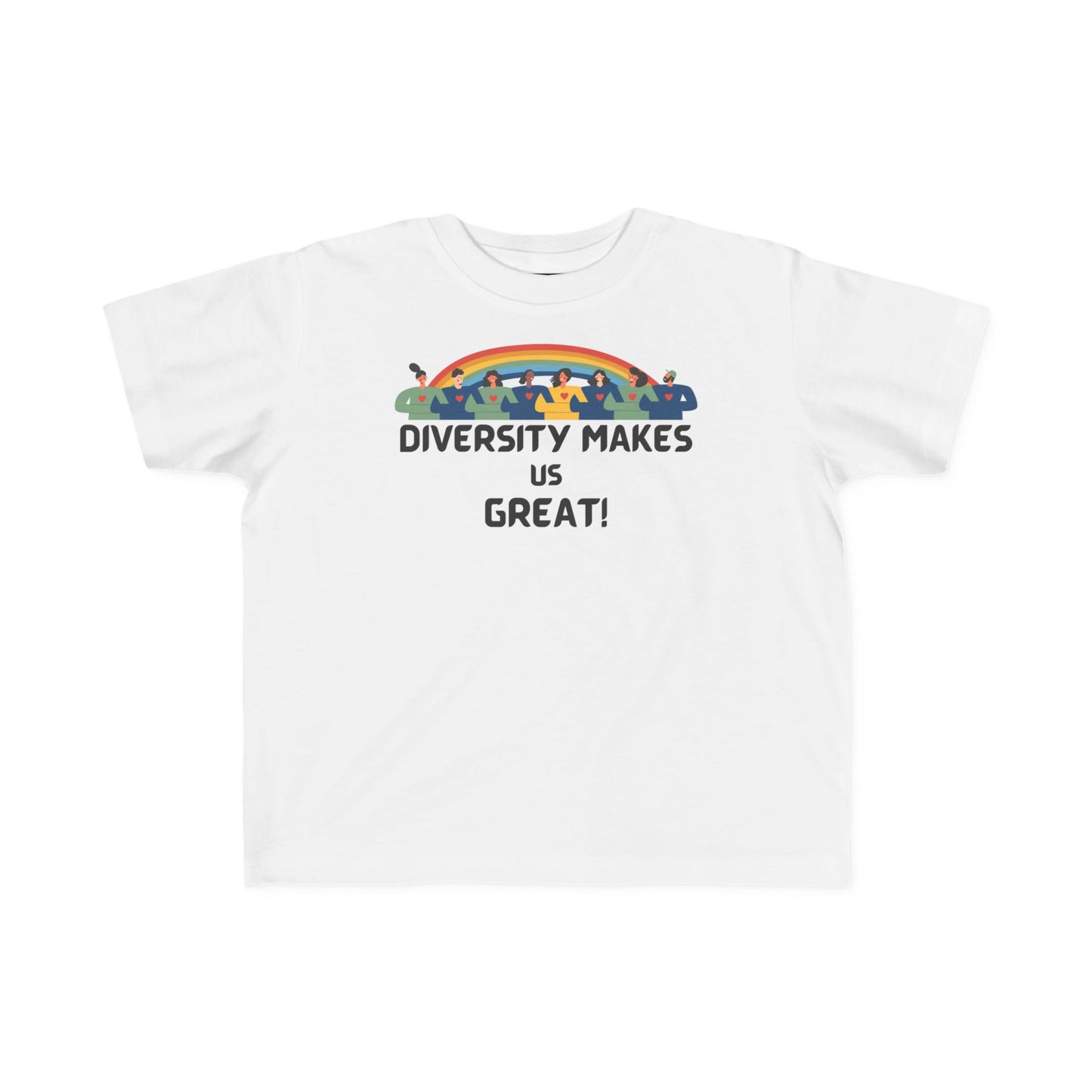 Toddler T-Shirt — “Diversity Makes Us Great” Kids Tee