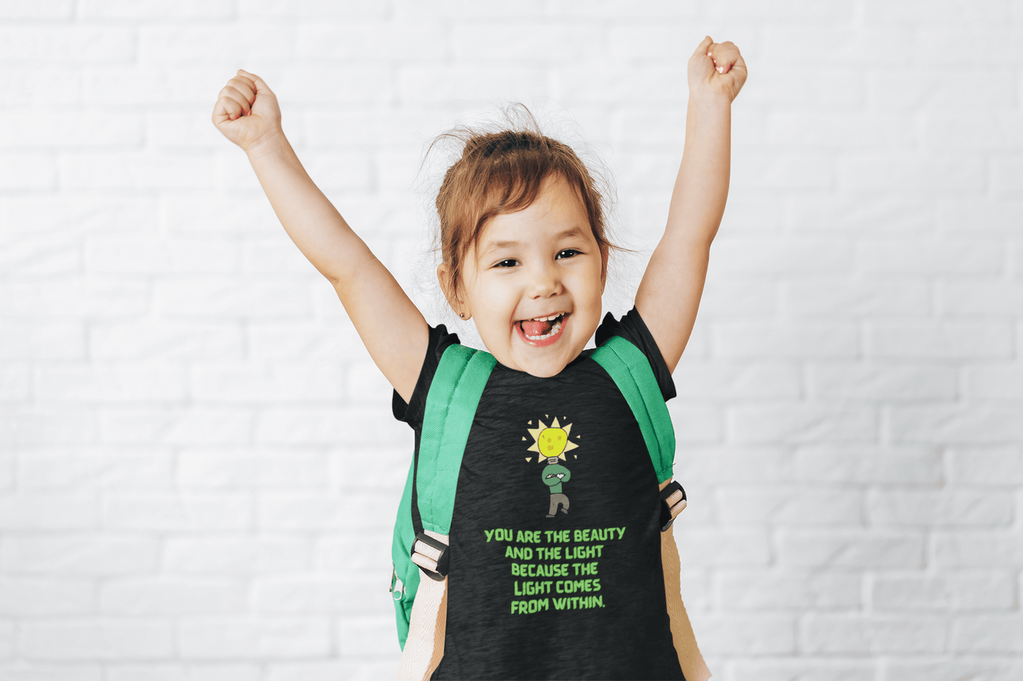 You are the Beauty and the Light Toddler T-shirt