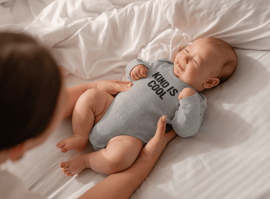 Kind Is Cool Infant Bodysuit – Long Sleeve Baby Onesie