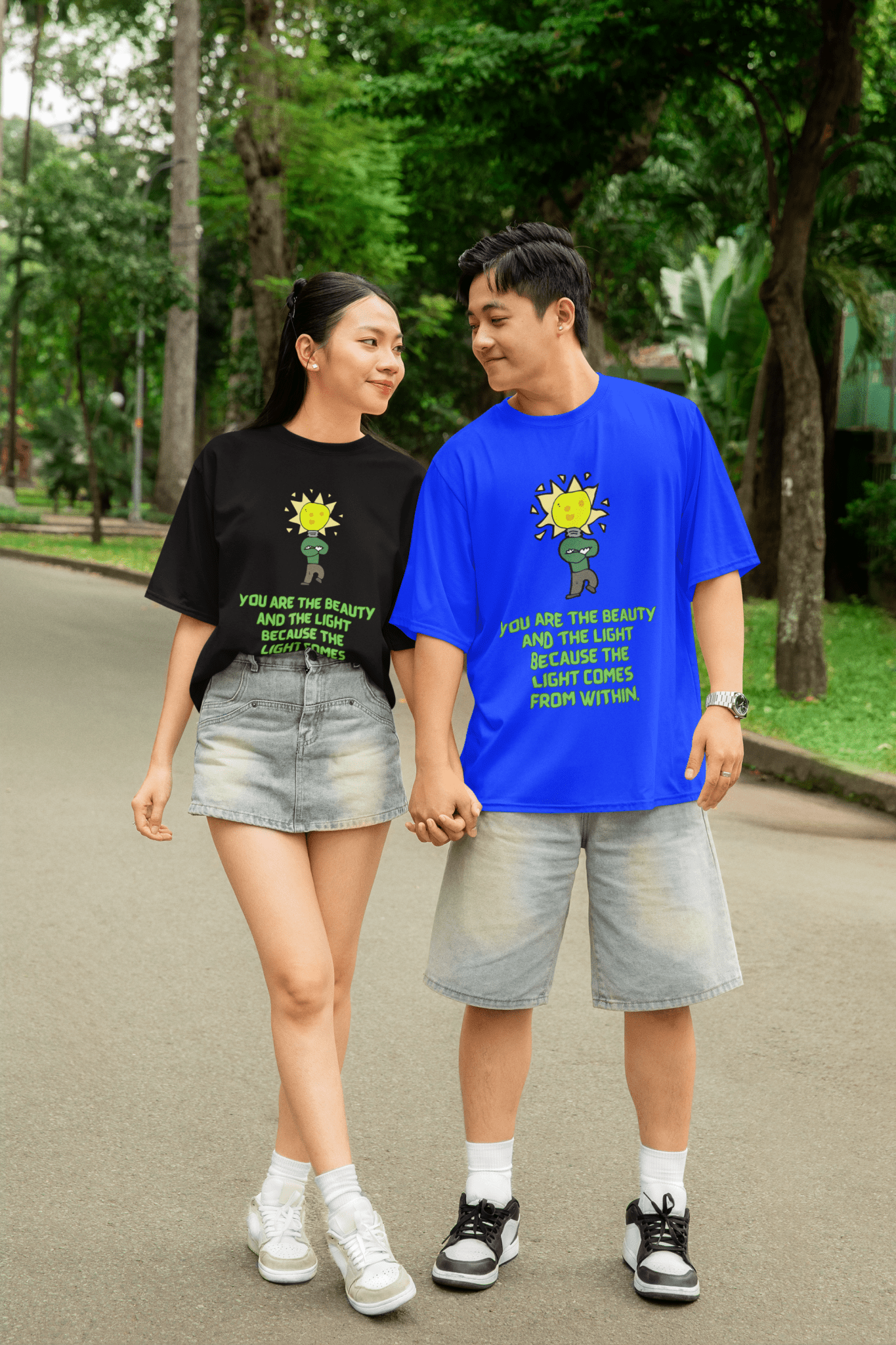 The Light Beauty and Light Adult Unisex T-Shirt